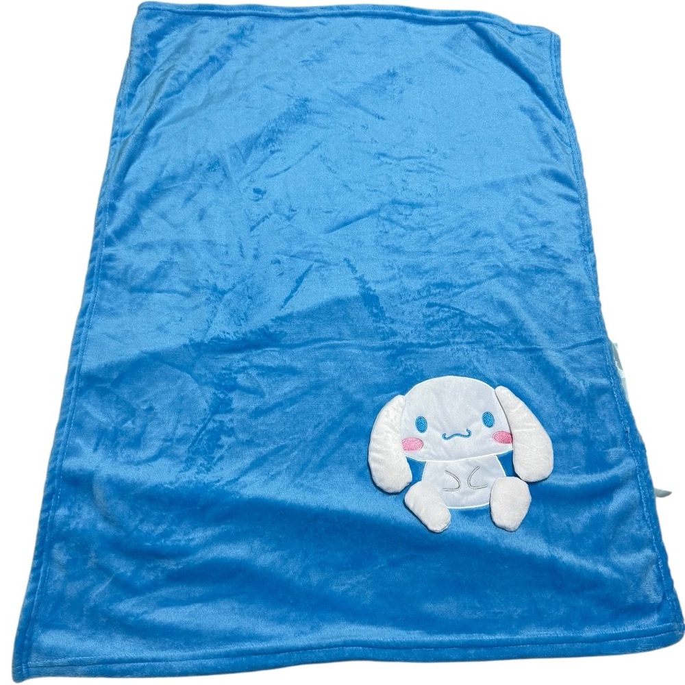 Blue Baby Blanket Cinnamaroll Character Design